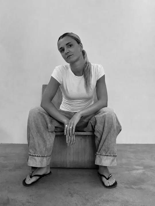 lena sitting
